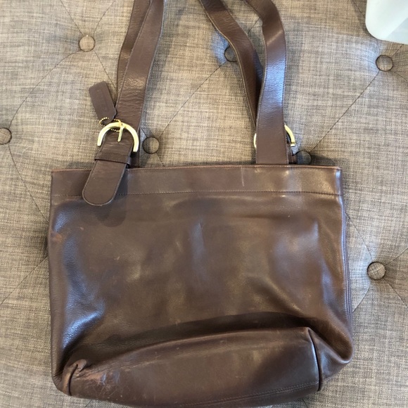 Coach Brown Tote bag - Picture 2 of 3